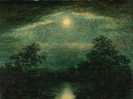 Lune argentée - Ralph Albert Blakelock