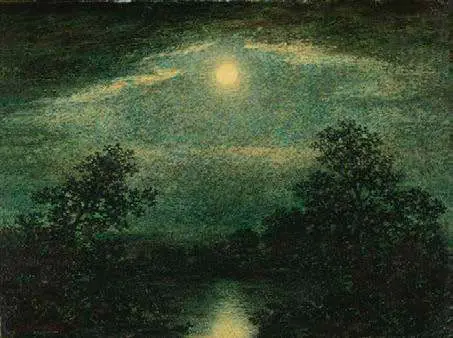 Lune argentée - Ralph Albert Blakelock
