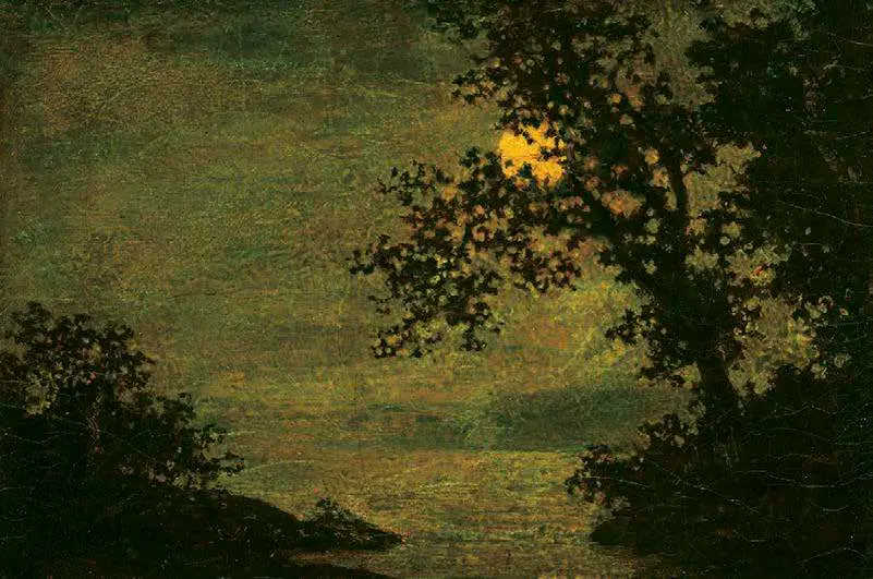 Lune montante - Ralph Albert Blakelock