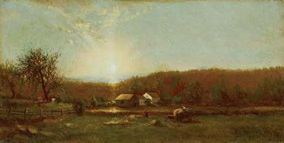 Paysage de jeunesse - Ralph Albert Blakelock