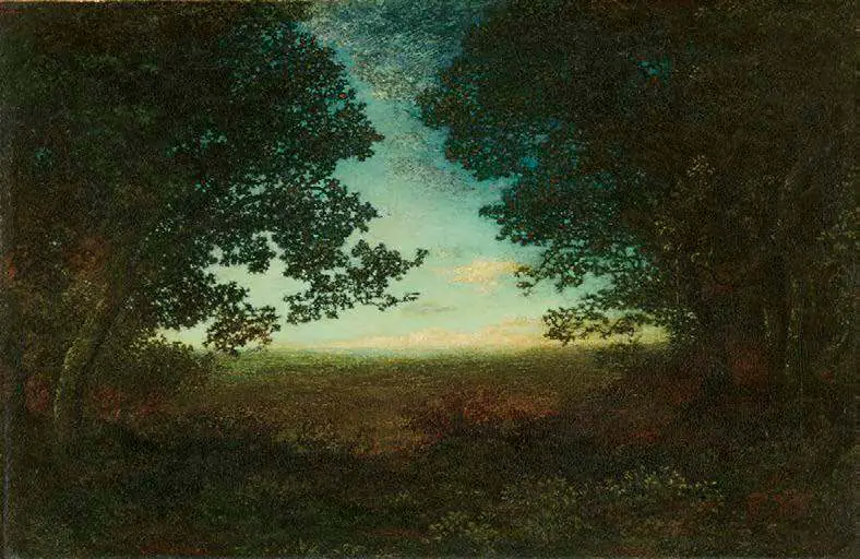 Silhouettes du soir - Ralph Albert Blakelock