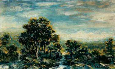 Vallée dorée - Ralph Albert Blakelock