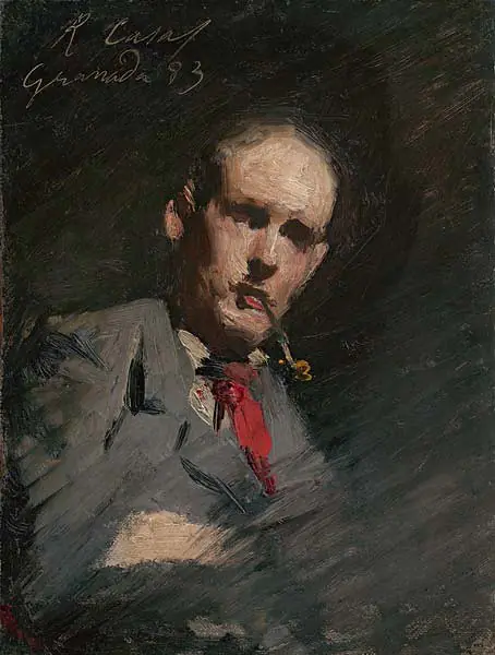 Portrait de Tom Roberts - Ramón Casas