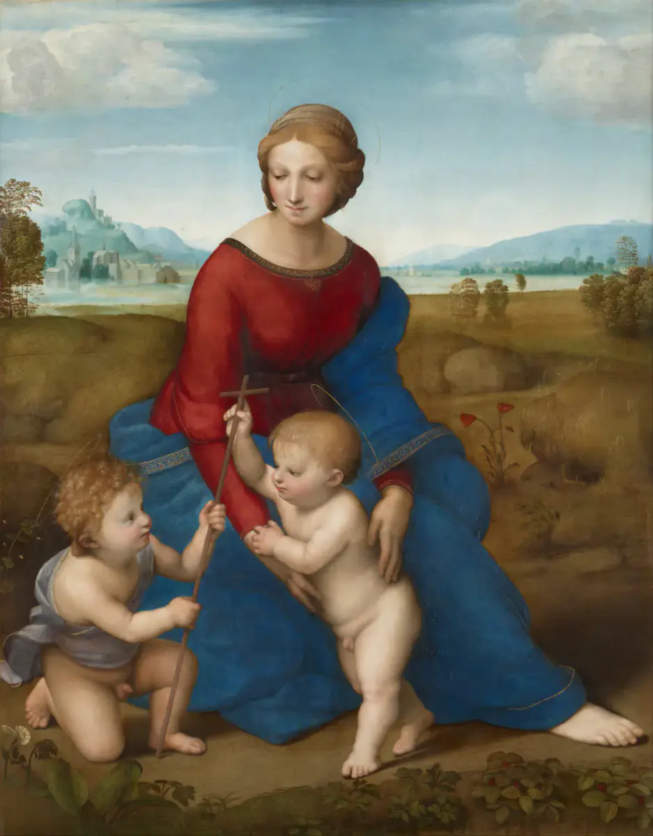 La Madone à la prairie - Raphaël Sanzio