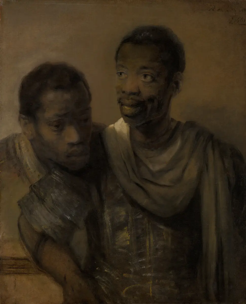 Deux noirs - Rembrandt