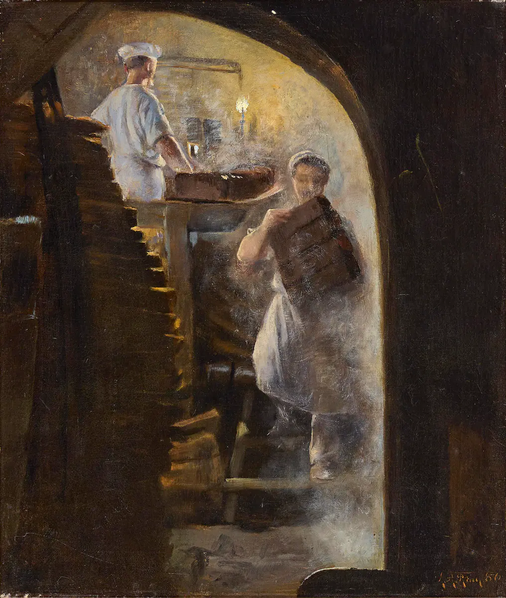 La boulangerie modèle. - L. A. Ring