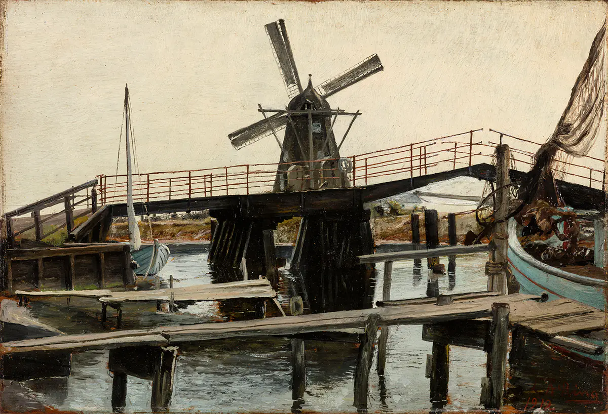 Moulin à Karrebæksminde - L. A. Ring