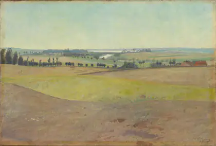 Paysage d'été danois - L. A. Ring