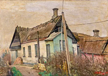 Une petite ferme. - L. A. Ring