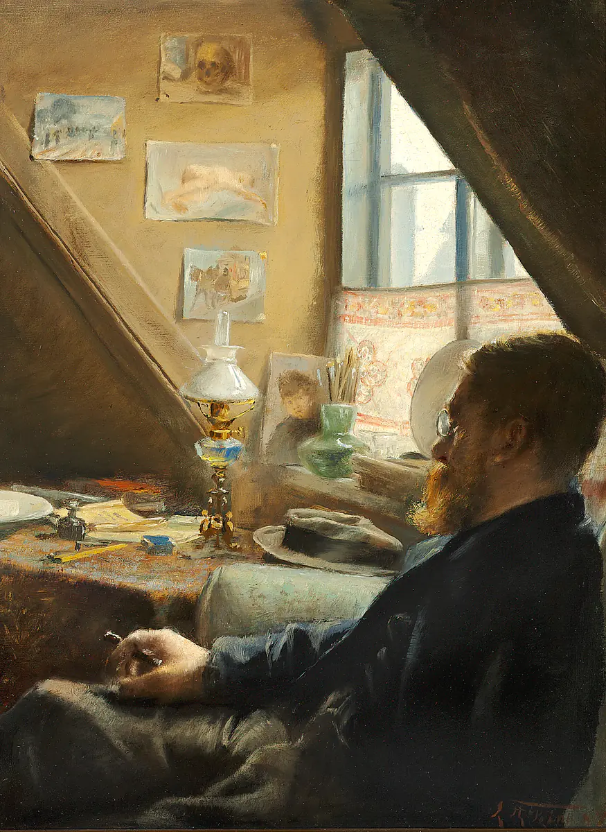 Portrait d'Albert Paulsen, avocat - L. A. Ring