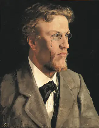 Portrait de H. A. Brendekilde - L. A. Ring