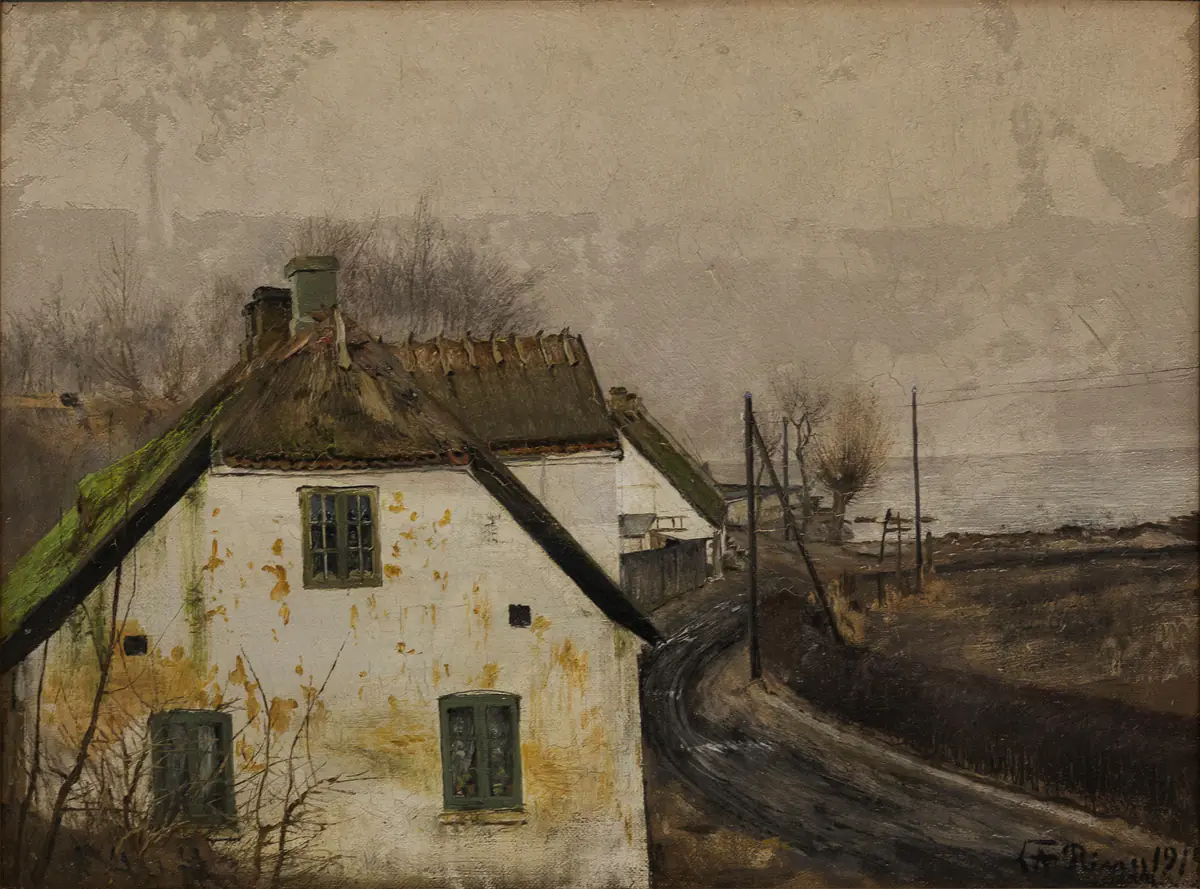 Route par le fjord de Roskilde - L. A. Ring
