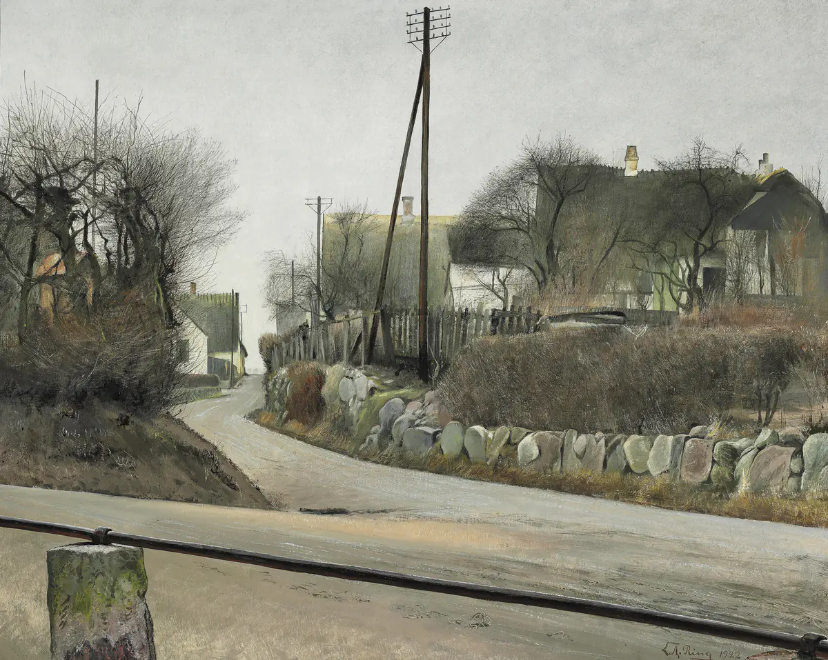 Rue. Saint-Jørgensbjerg - L. A. Ring