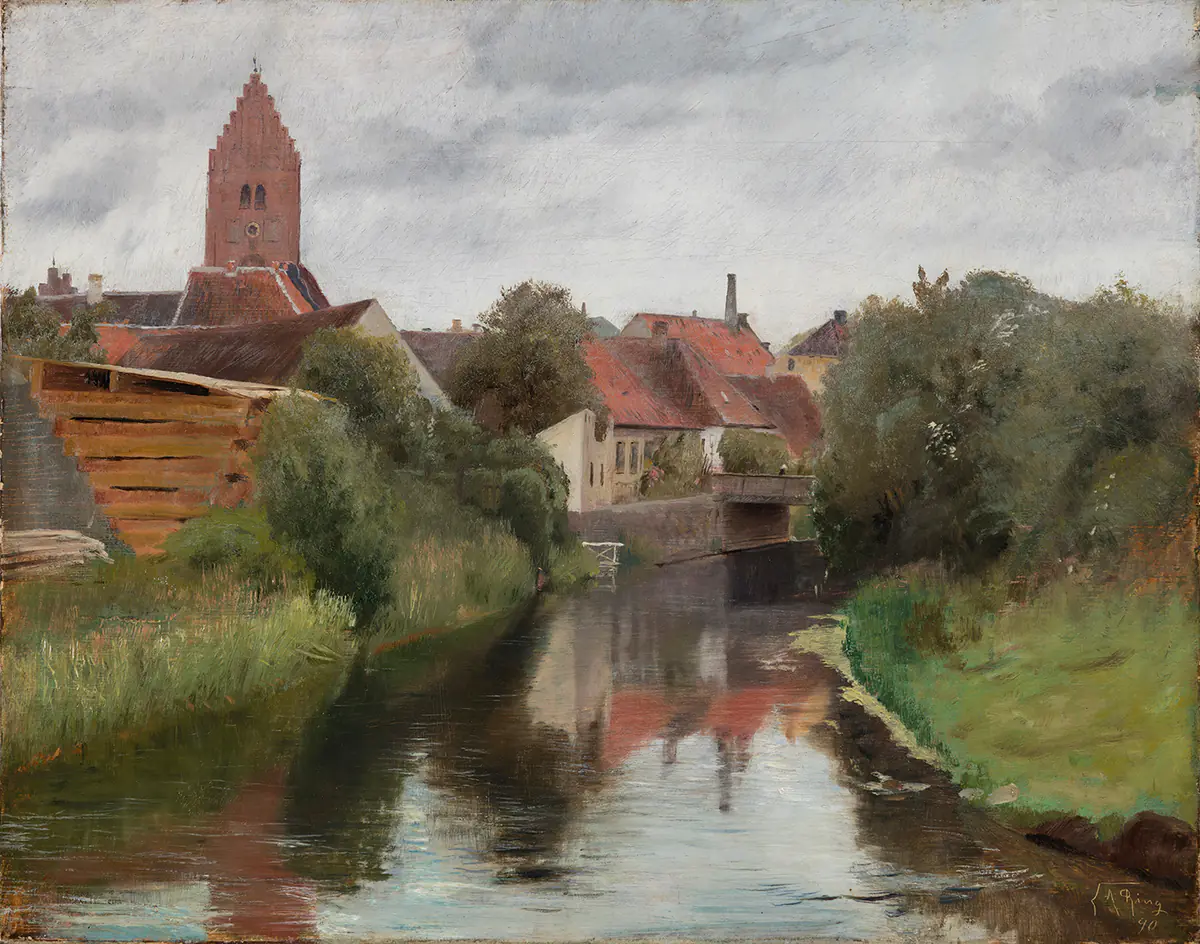 Susåen de Lille Næstved - L. A. Ring