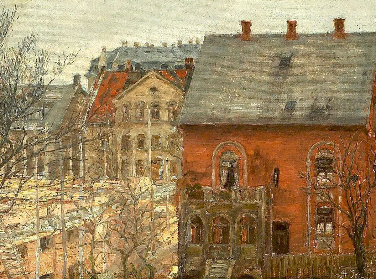 Vue depuis Copenhague. - L. A. Ring