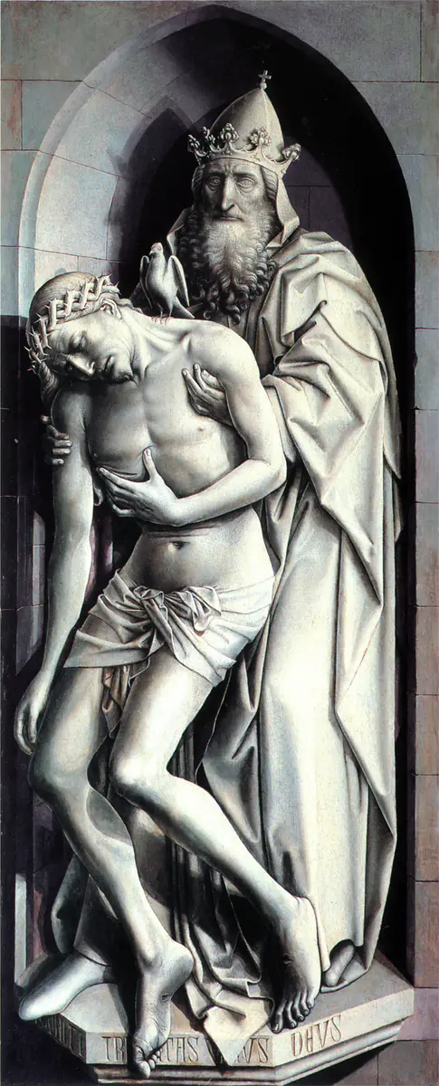 Trône de Grâce - Robert Campin