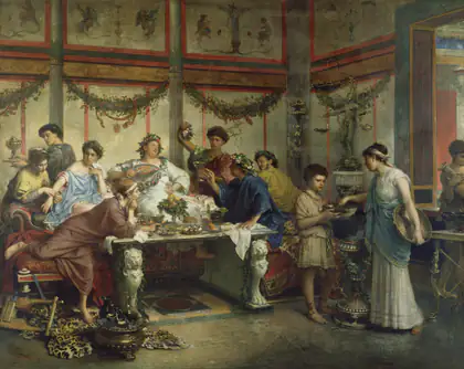 Une fête romaine - Roberto Bompiani