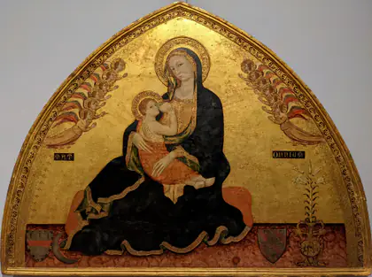 Vierge de l'humilité - Roberto di Oderisio
