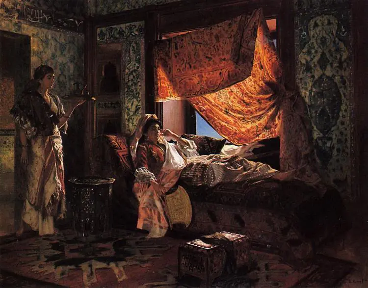 Un intérieur mauresque - Rudolf Ernst