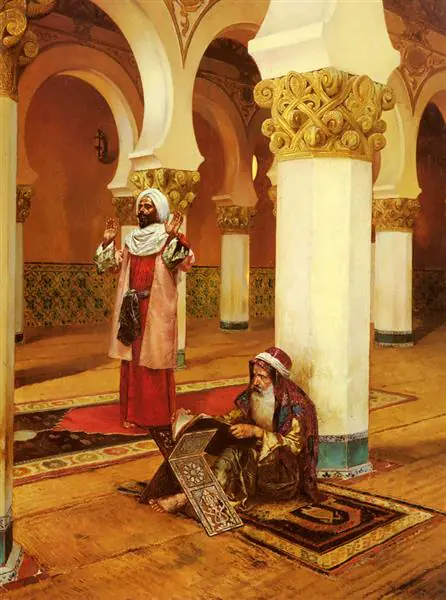 Prière du soir - Rudolf Ernst