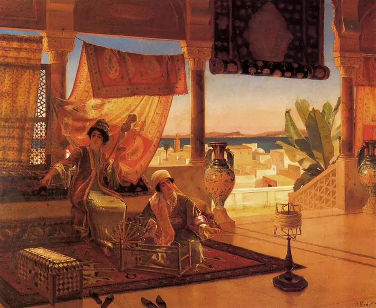 La Terrasse - Rudolf Ernst