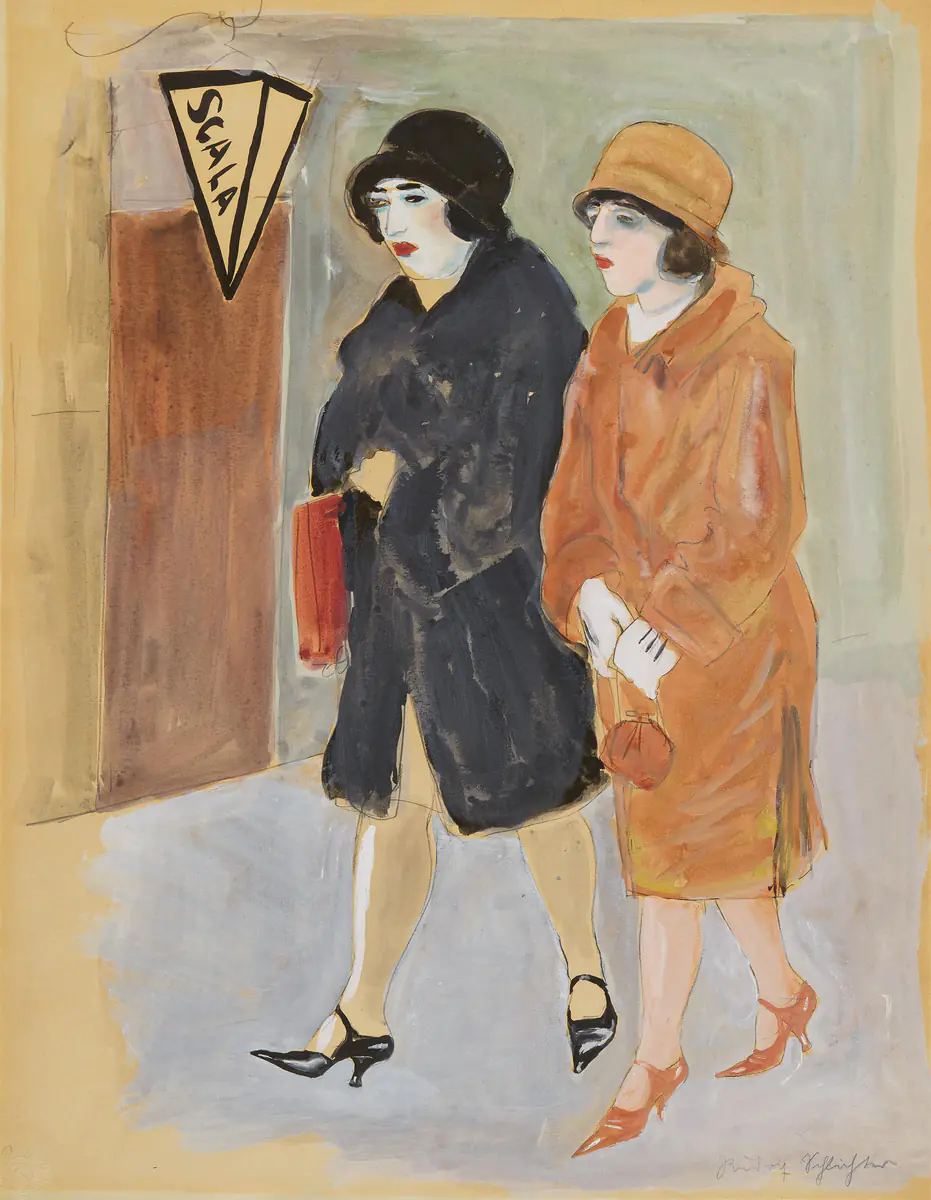 Scala, vers 1926 - Rudolf Schlichter