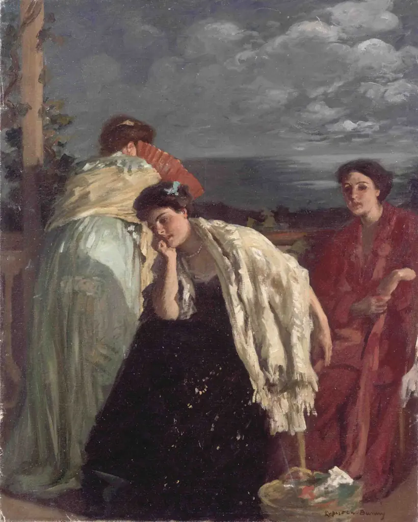 Au balcon - Rupert Bunny
