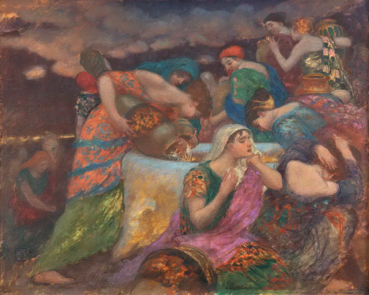 Les Danaïdes - Rupert Bunny