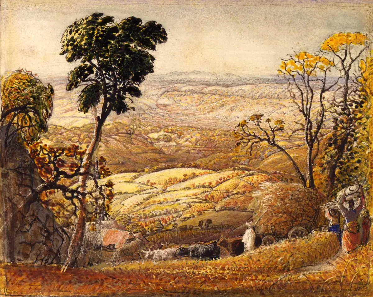 La Vallée dorée - Samuel Palmer