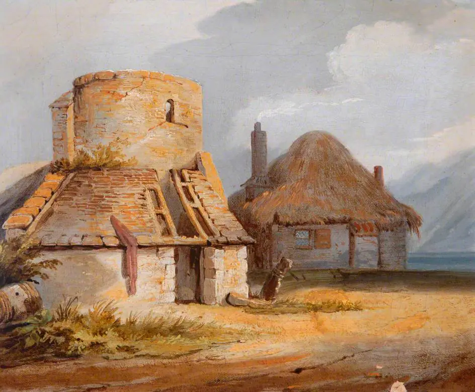 Scène de ferme n ° 2 - Samuel Prout