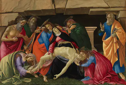 Les lamentations - Sandro Botticelli