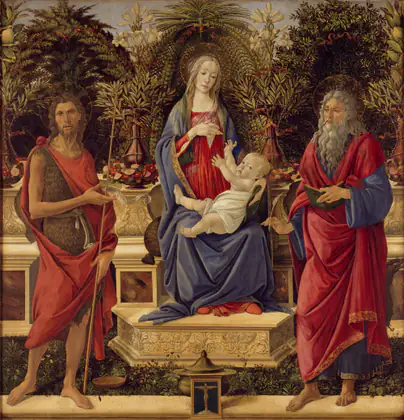 La Madone Bardi - Sandro Botticelli