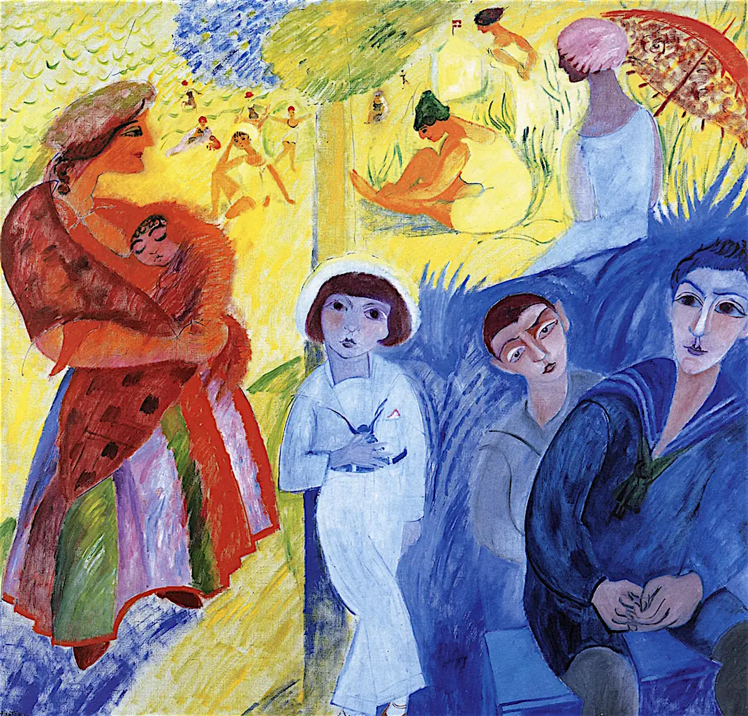 Composition - Sigrid Hjertén