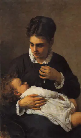 Maternité - Silvestro Lega