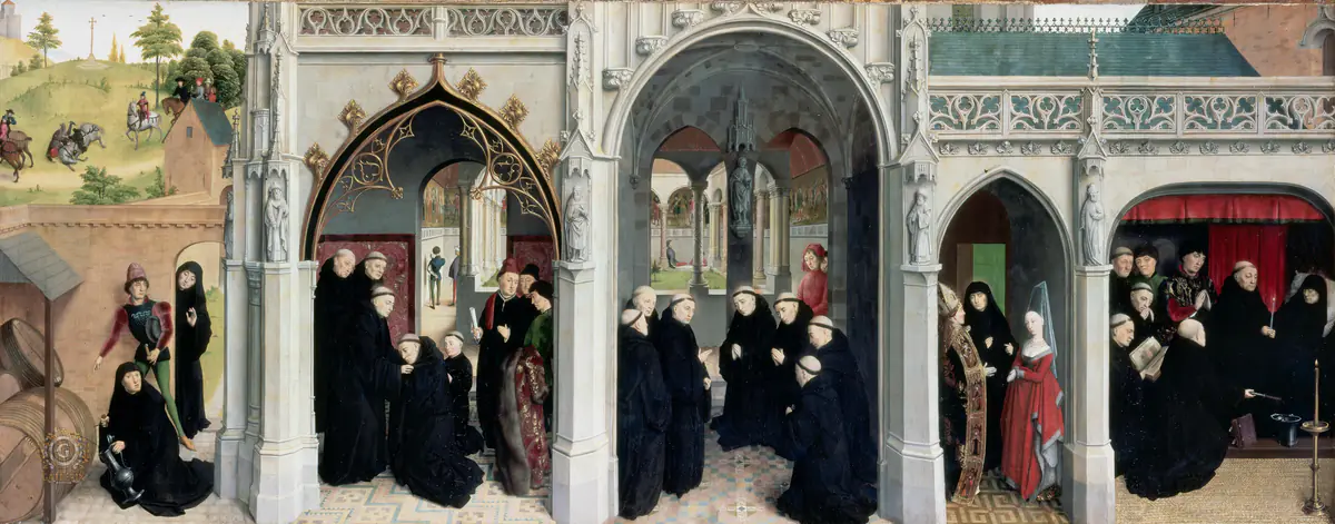 Scènes de la vie de St Bertin - Simon Marmion