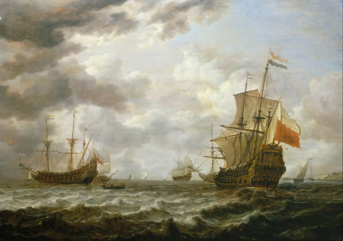 Le Brederode au large de Hellevoetsluis - Simon de Vlieger
