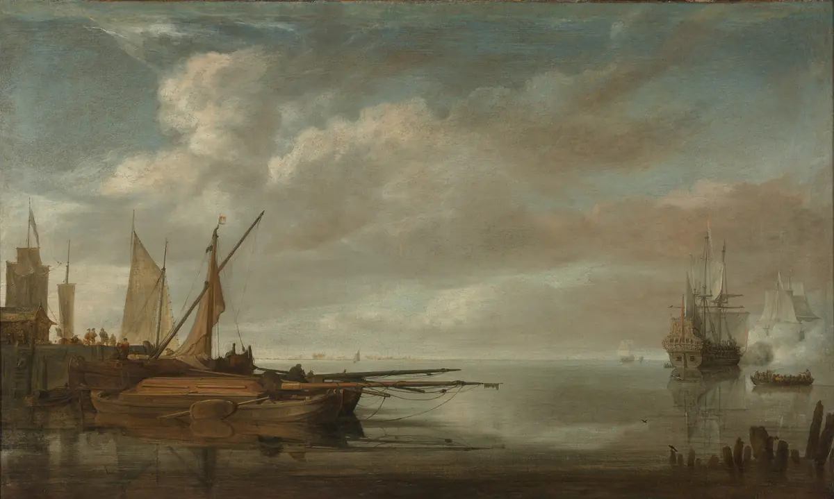 Eau calme - Simon de Vlieger