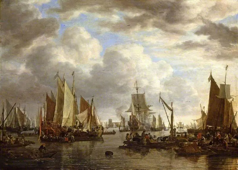 Expédition devant Dordrecht - Simon de Vlieger