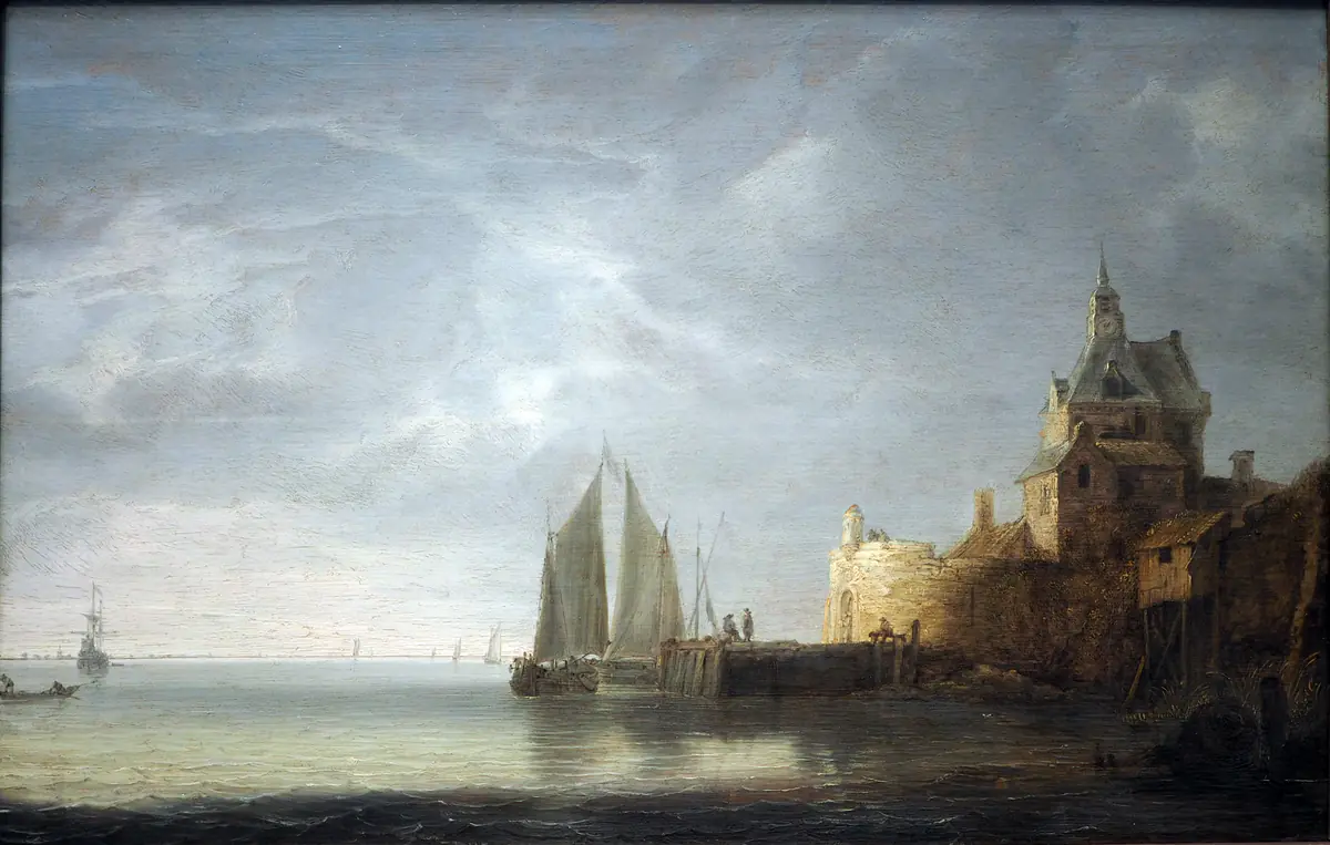 Le Groothoofdspoort à Dordrecht - Simon de Vlieger