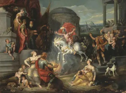 Exploit de Marcus Curtius - Simon de Vos