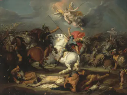 Mort de Decius Mus - Simon de Vos