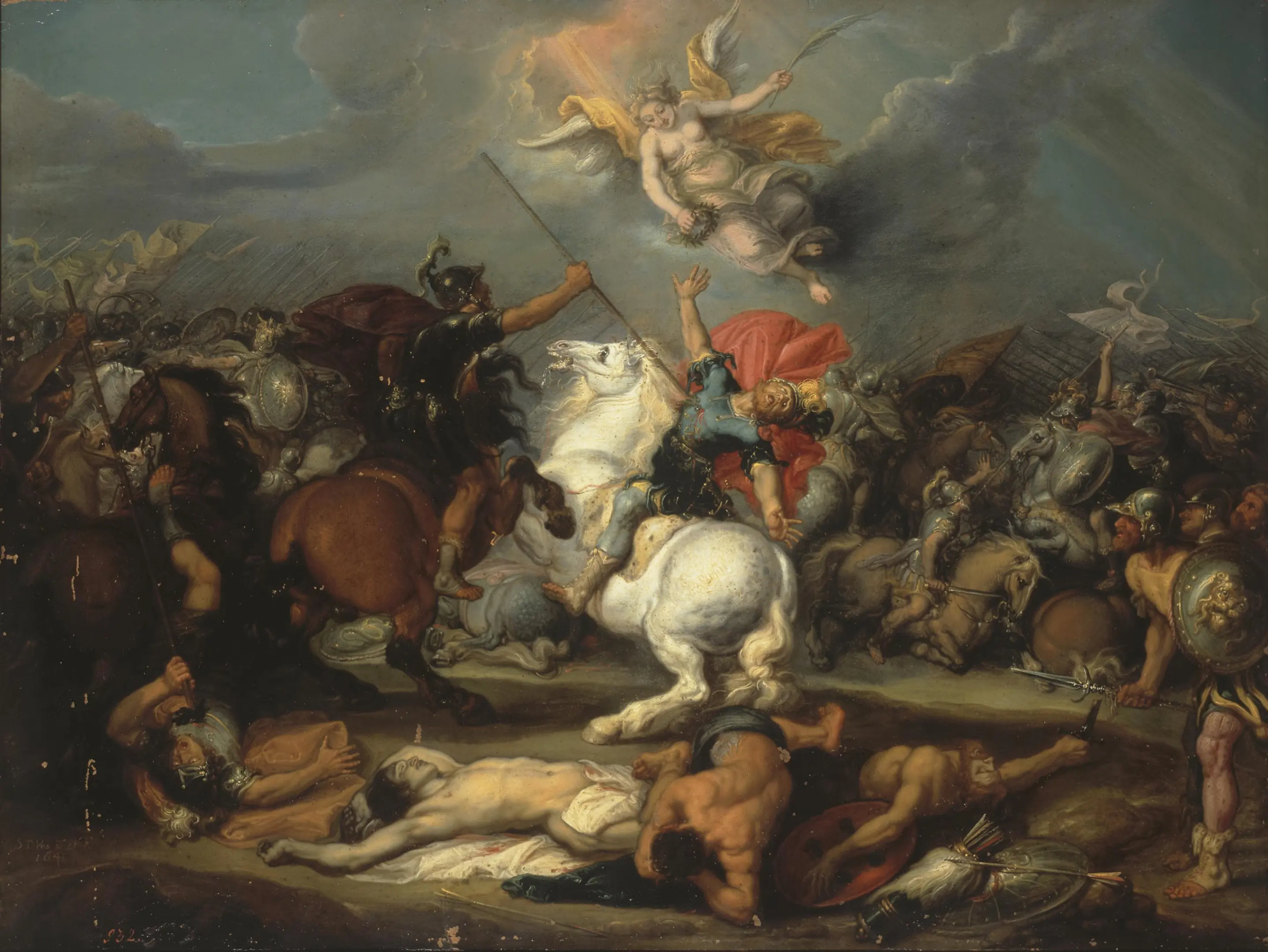 Mort de Decius Mus - Simon de Vos