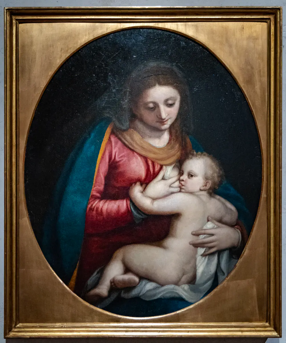 Madone allaitant l'Enfant Christ - Sofonisba Anguissola