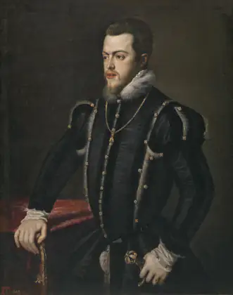 Philippe II — composition de Ségovie - Sofonisba Anguissola