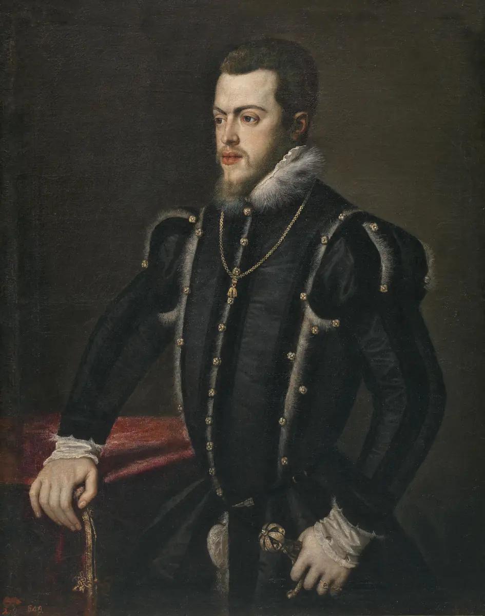 Philippe II — composition de Ségovie - Sofonisba Anguissola