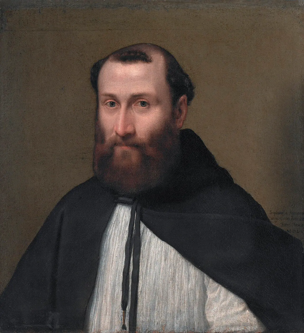Portrait d’un chanoine du Latran - Sofonisba Anguissola