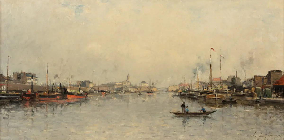 Le bassin de la Villette - Stanislas Lépine
