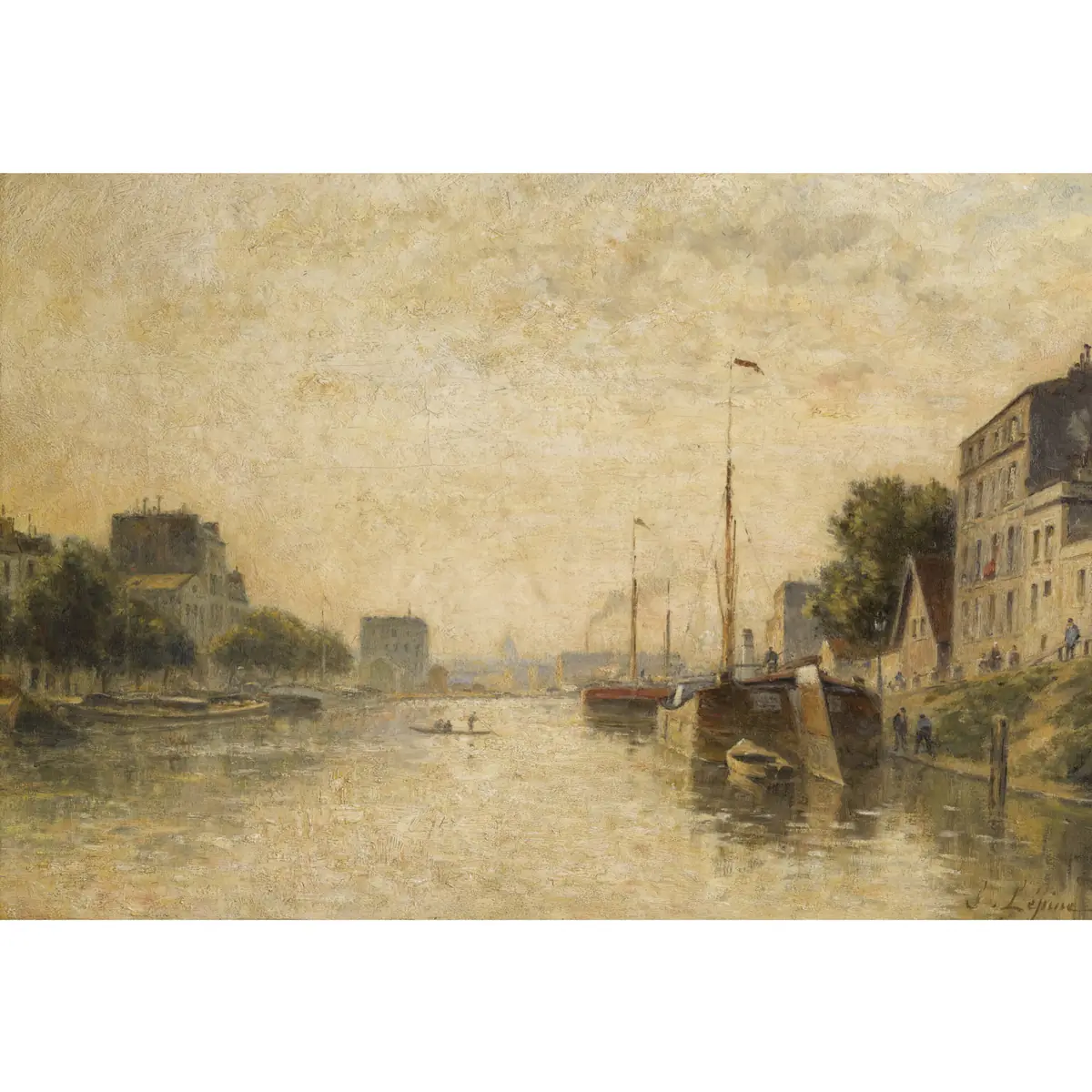 Canal Saint-Denis, Paris - Stanislas Lépine