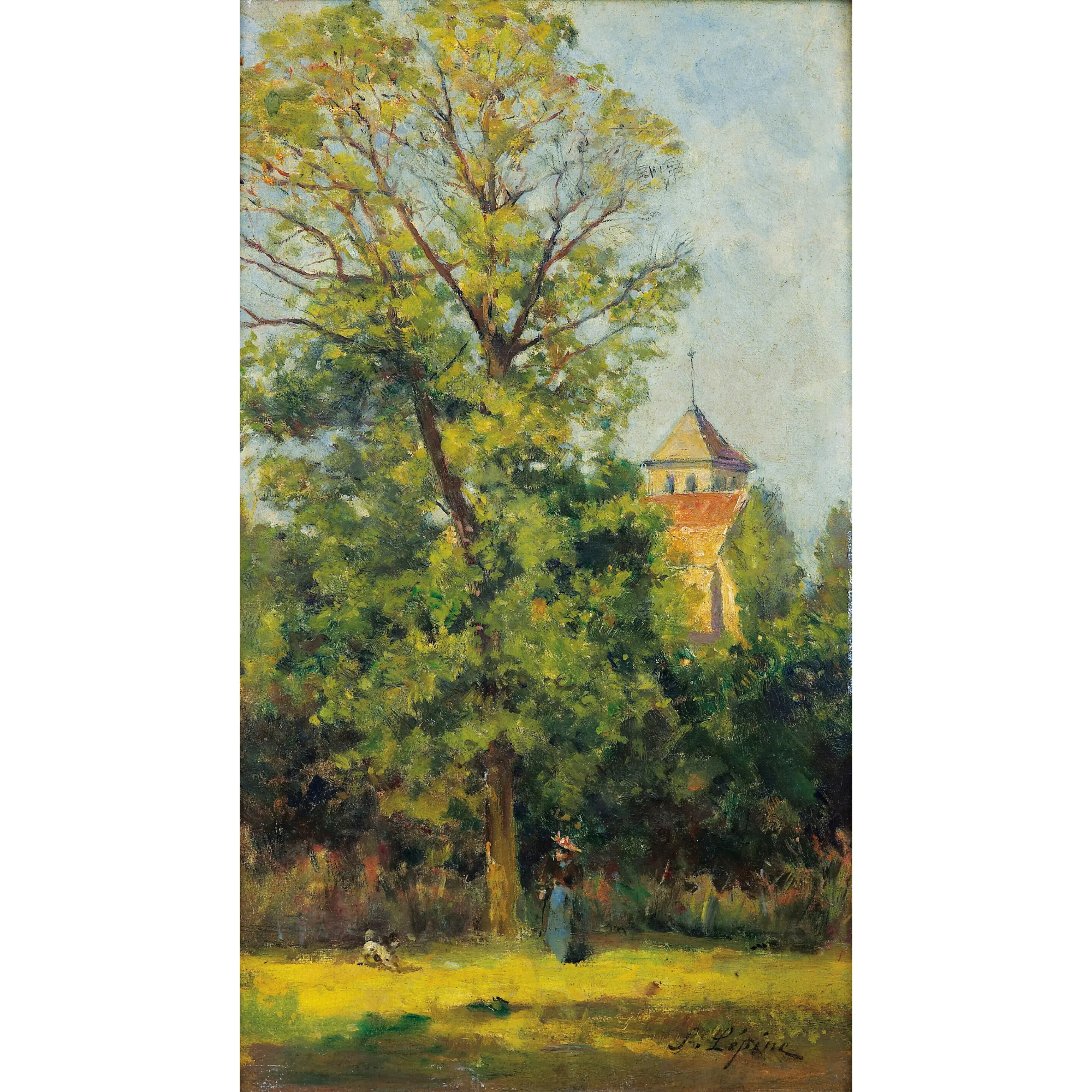 Le clocher de Vitheuil - Stanislas Lépine