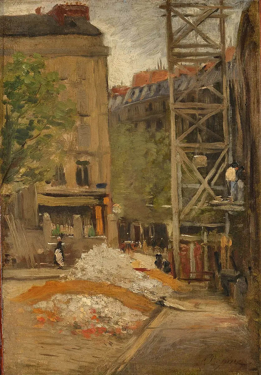 L’échafaudage - Stanislas Lépine